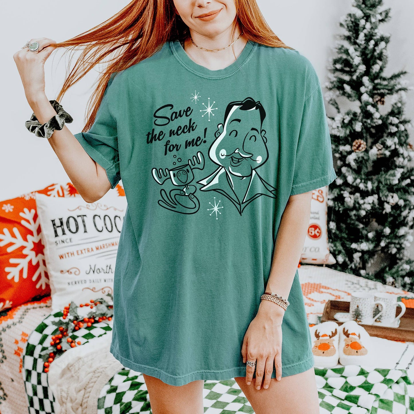 Save The Neck Tee: Green