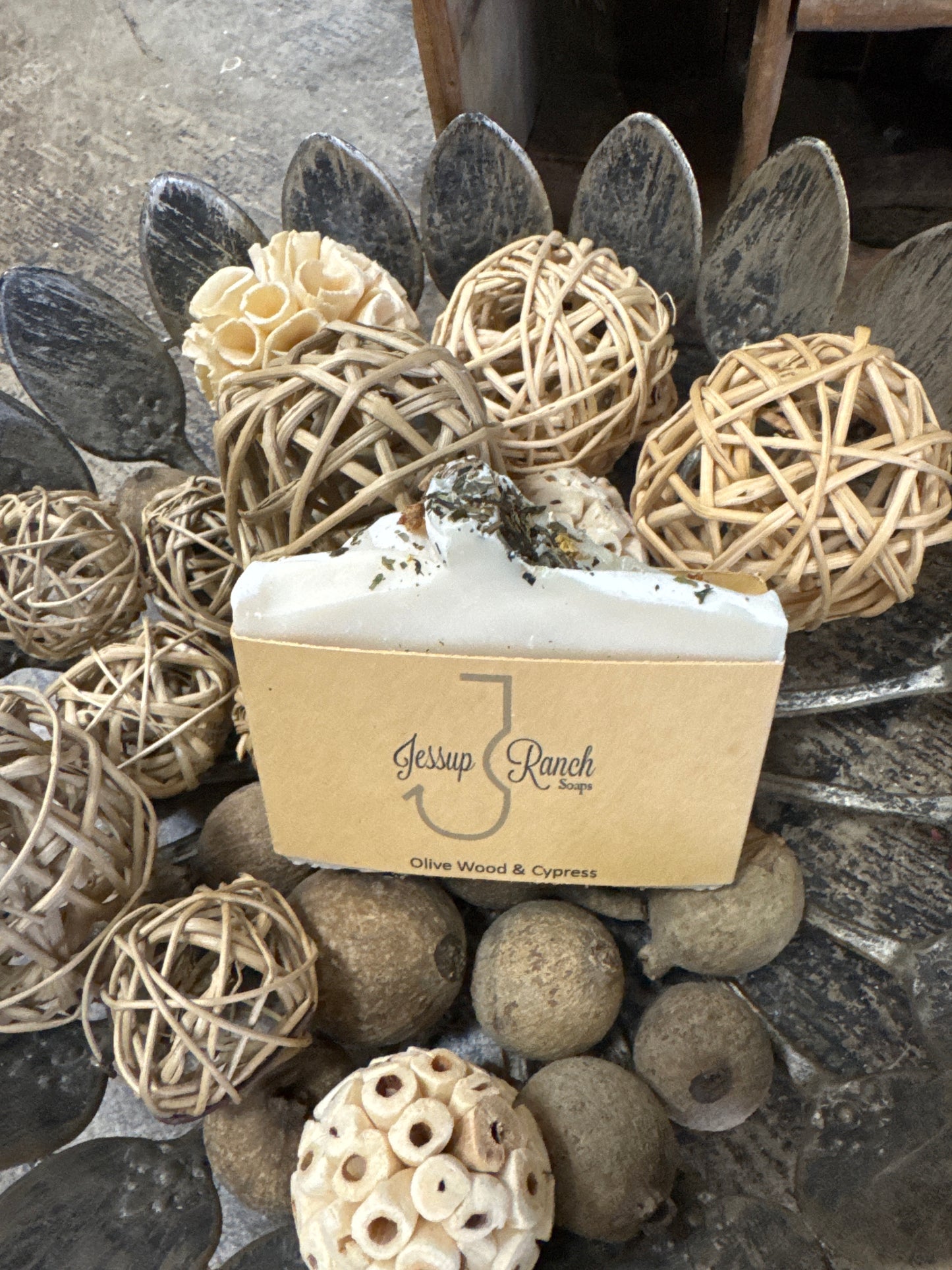 Goat Milk Soap - Olive Wood & Cypress