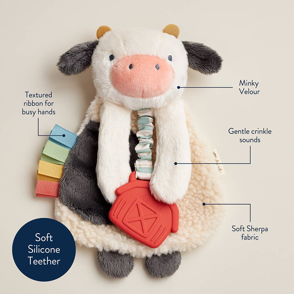 Itzy Friends Lovey Plush - Cow