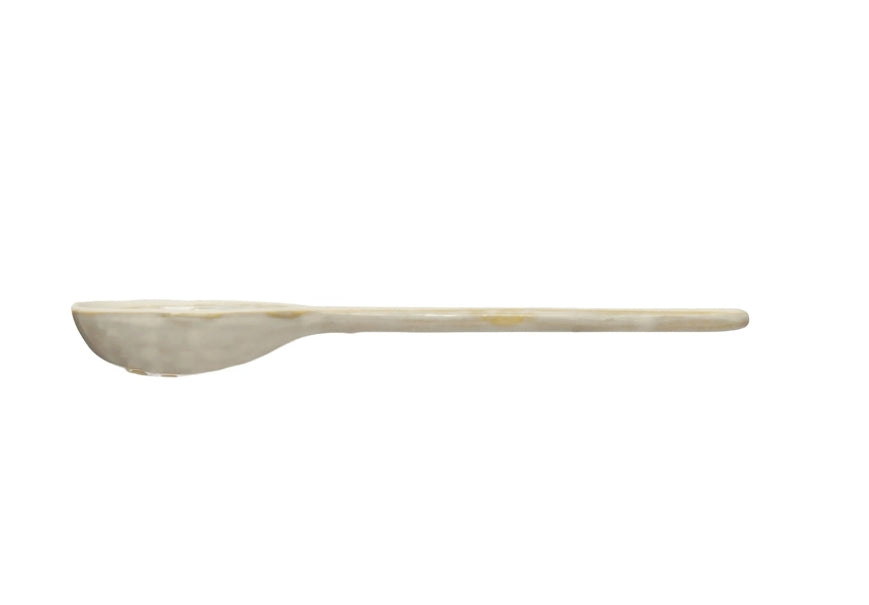 Stoneware Strainer Spoon - Reactive Glaze {Small}