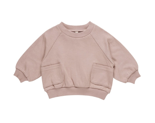 Pocket Sweatshirt - Mauve