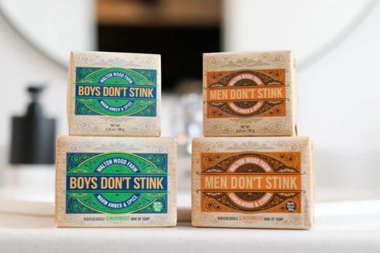 Men's Don't Stink Soap - Warm Amber & Spice