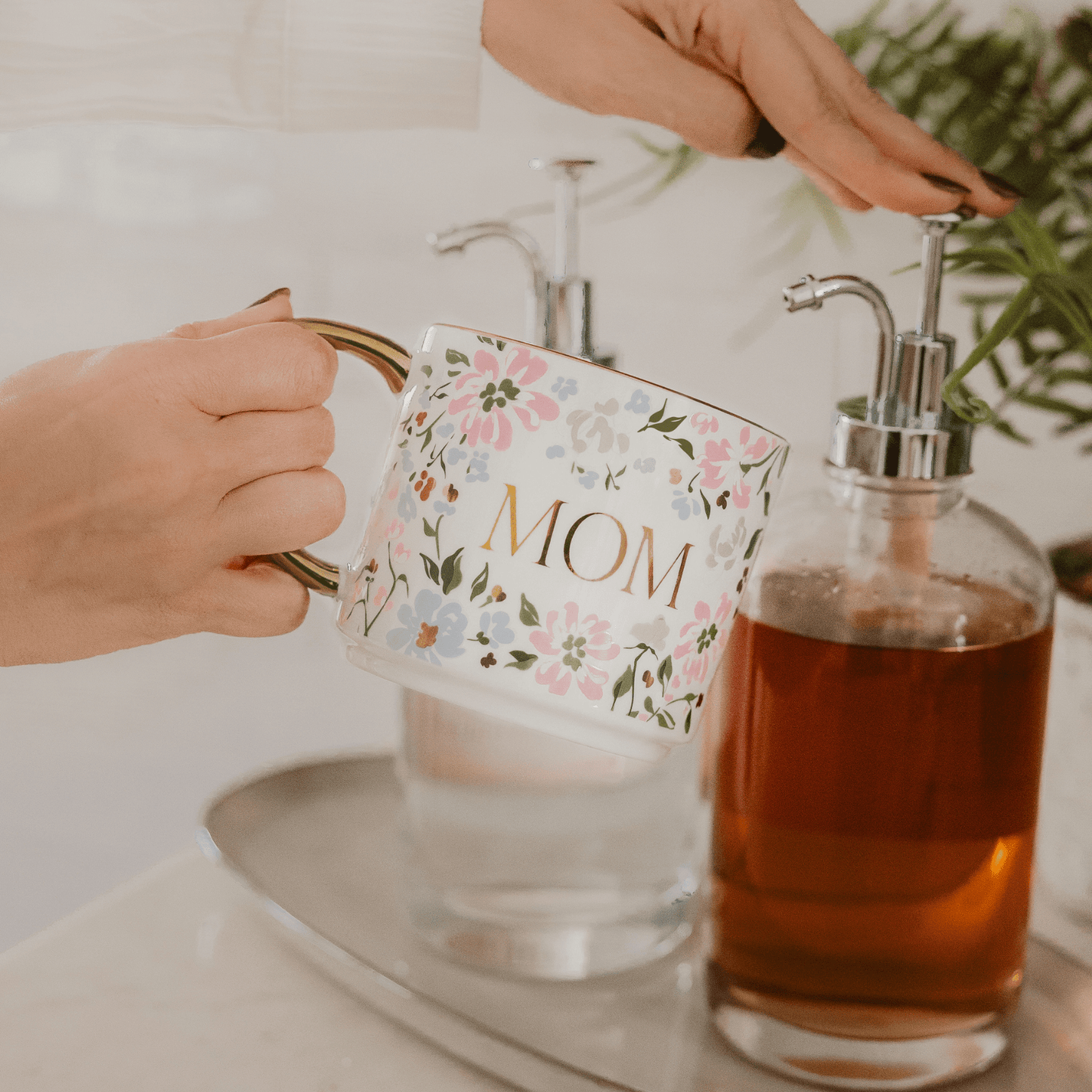 Floral Mom - Coffee Mug