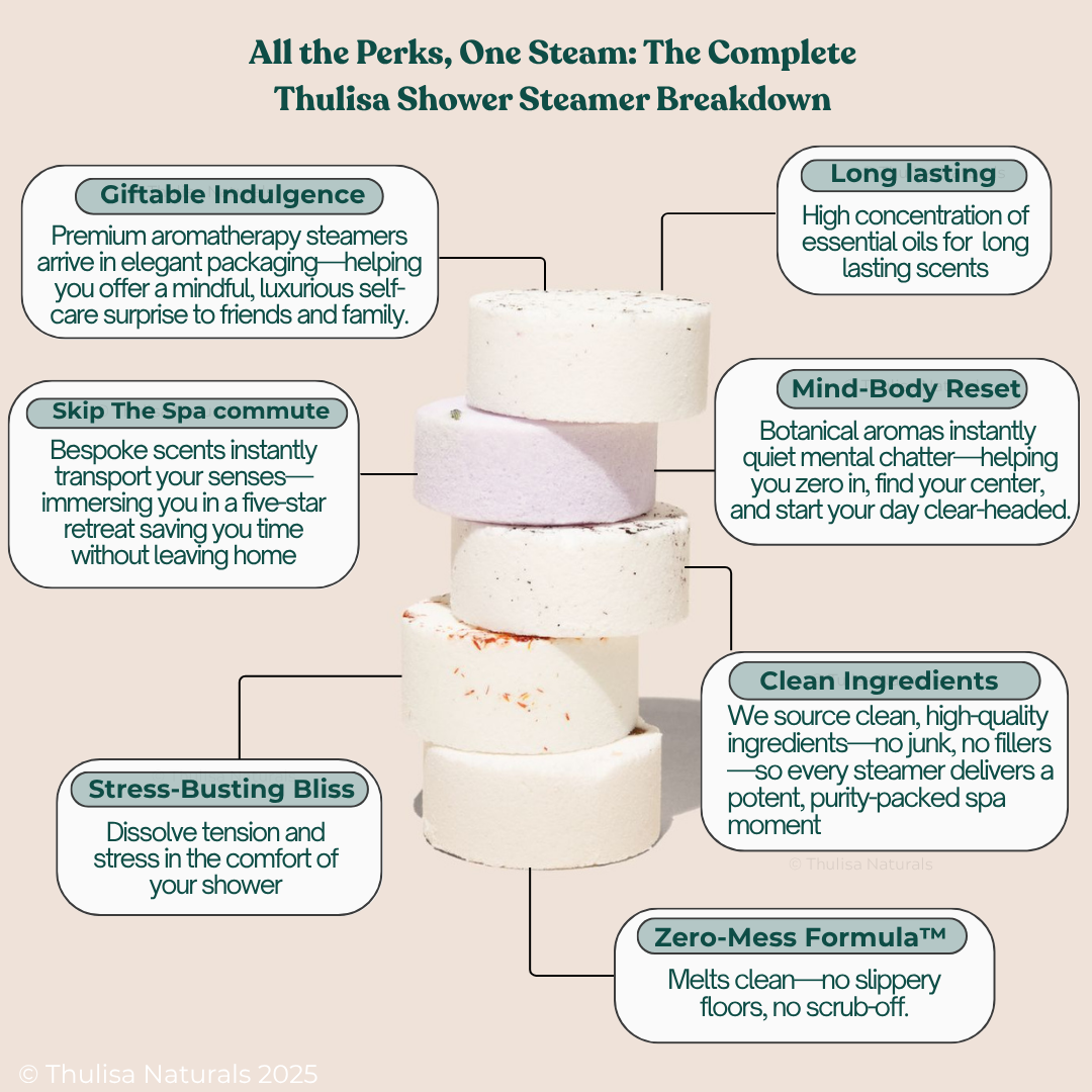 Shower Steamers | Red Currant and Juniper