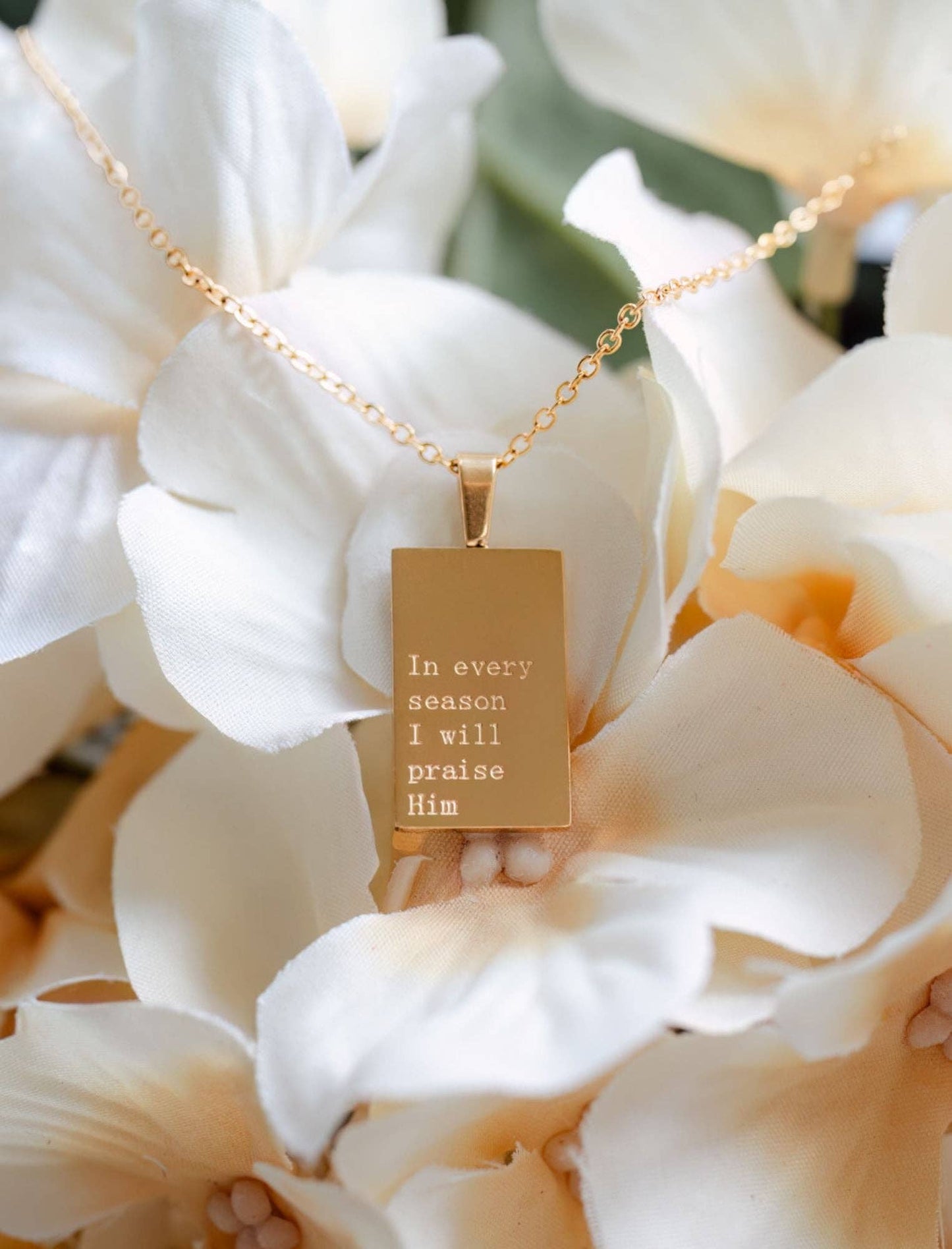 Necklace - In every season I will Praise