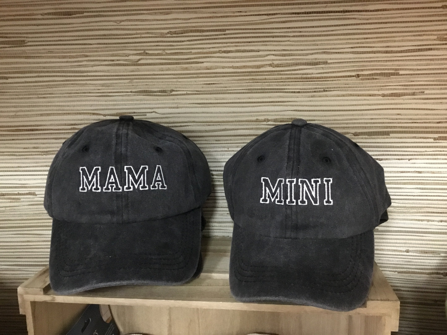 Mini Hat - Washed Black