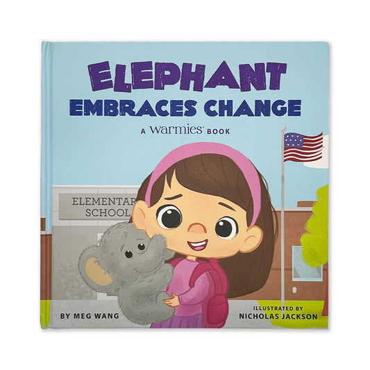 Warmies - Elephant Embraces Change Book