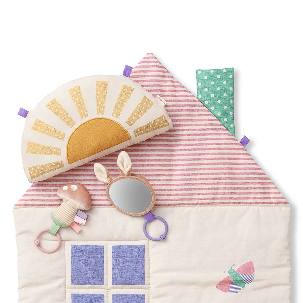 Itzy Ritzy - Tummy Time Cottage Play Mat