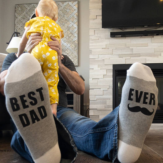 Lumberjack Socks - Best Dad Ever