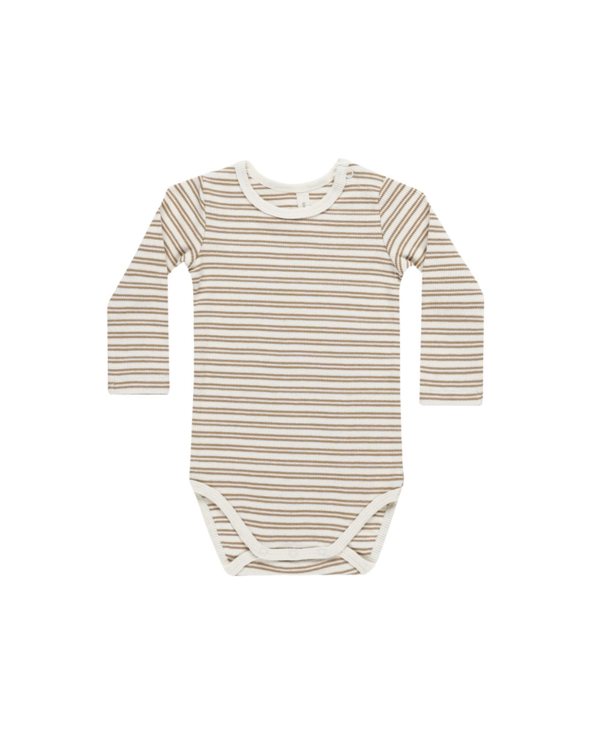 Ribbed Onesie - Golden Stripe