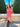 Striped Knit Lounge Set - Dark Pink