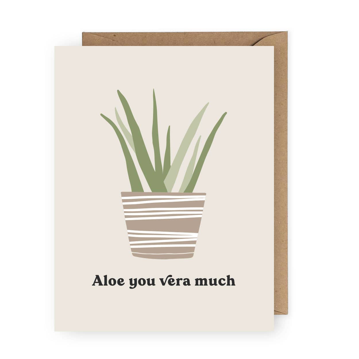 Greeting Card - Aloe You Vera Much