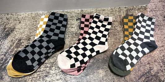 Women’s Checkered Socks