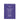 a purple box with white text