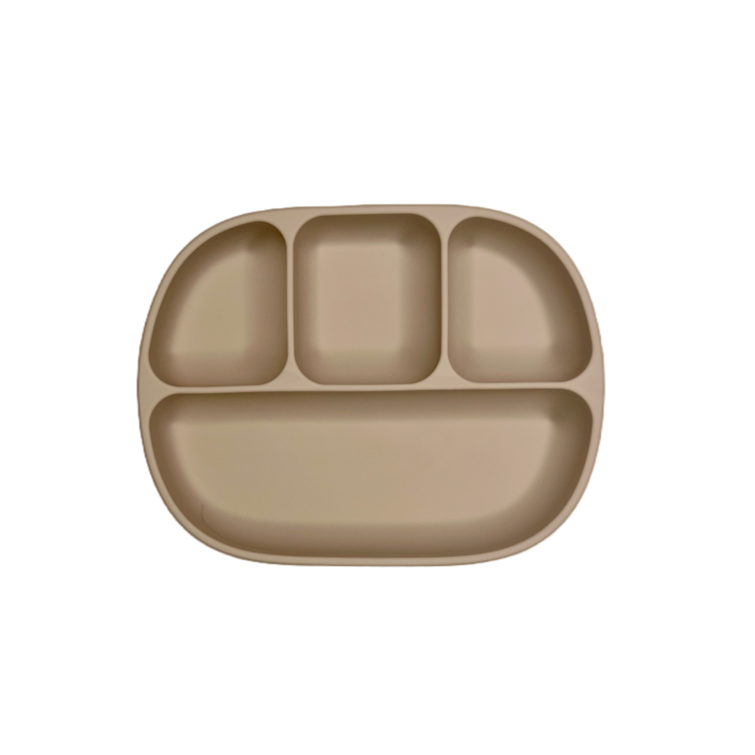 4 Section Suction Plate - Fawn