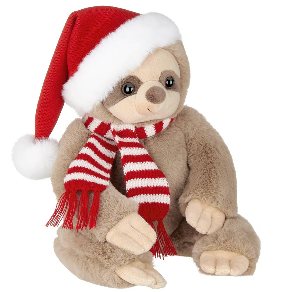 Santa Sloth - Plush Toy