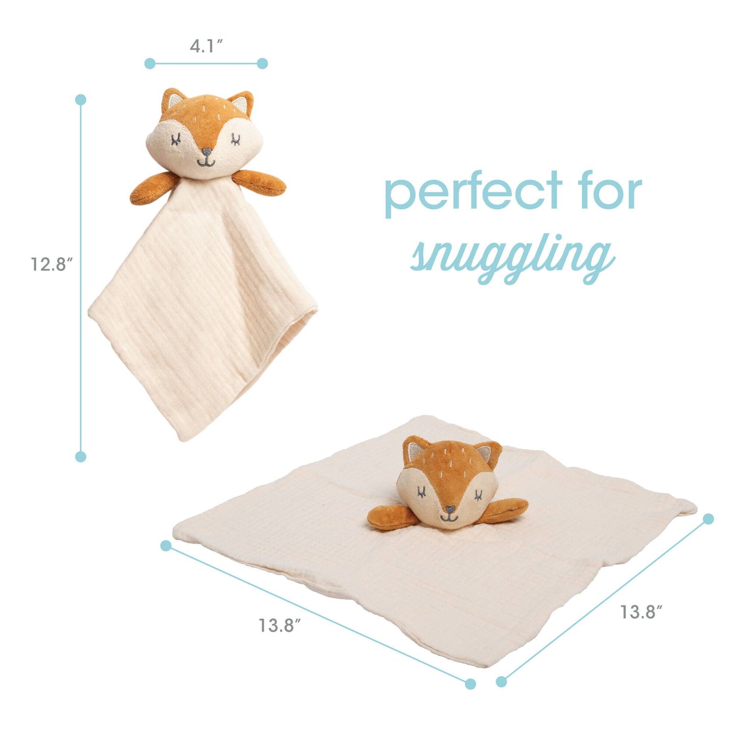 Lovey - Fox Snuggle Blanket