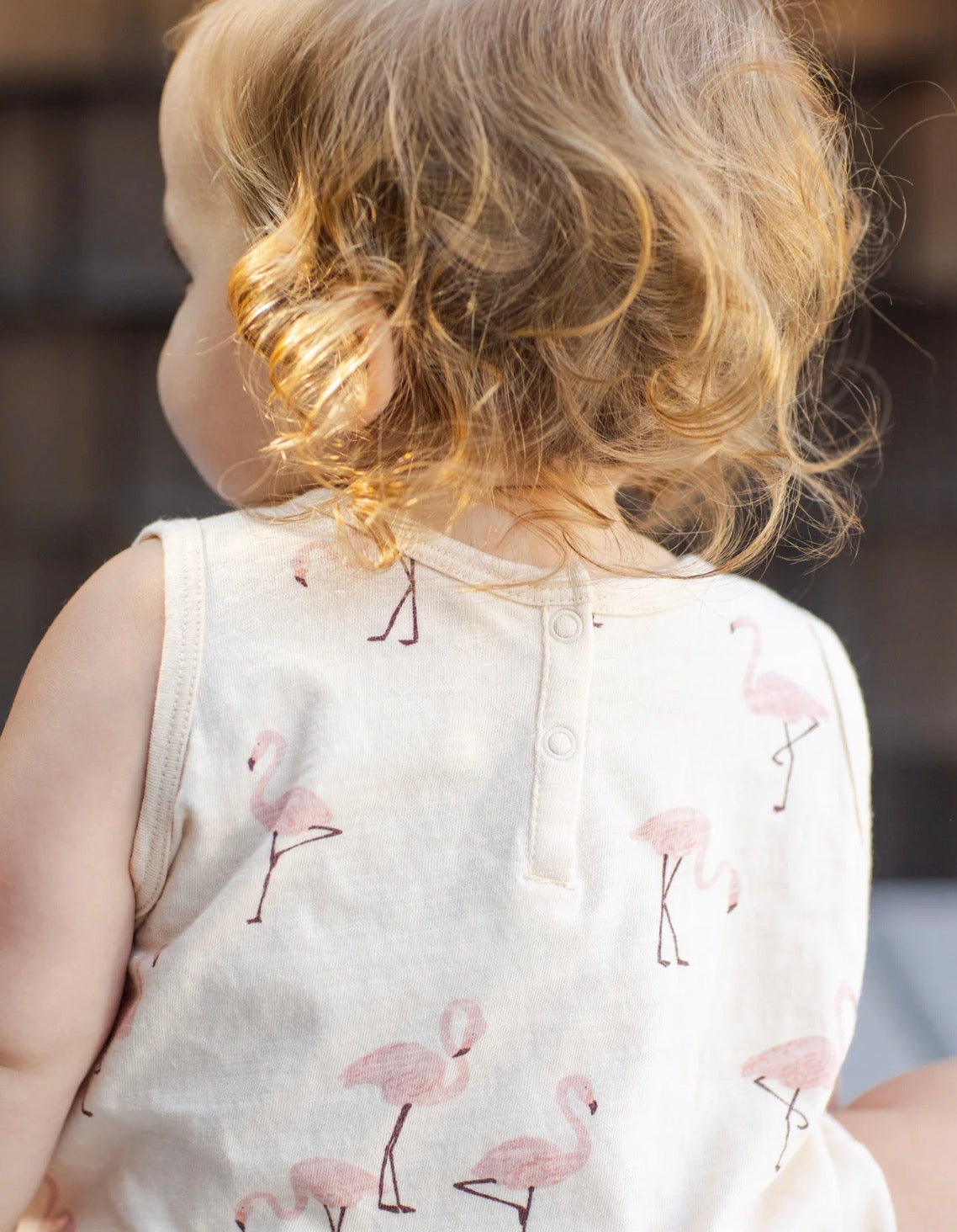 Bubble Onesie - Flamingo