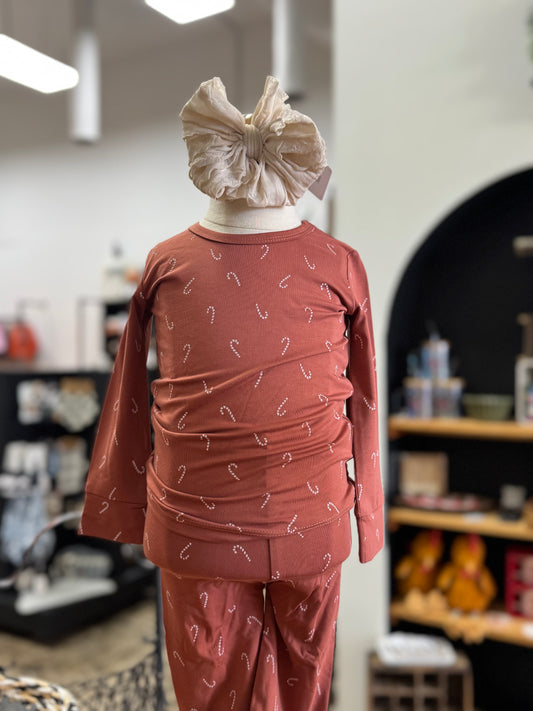 Pajama Set - Candy Canes