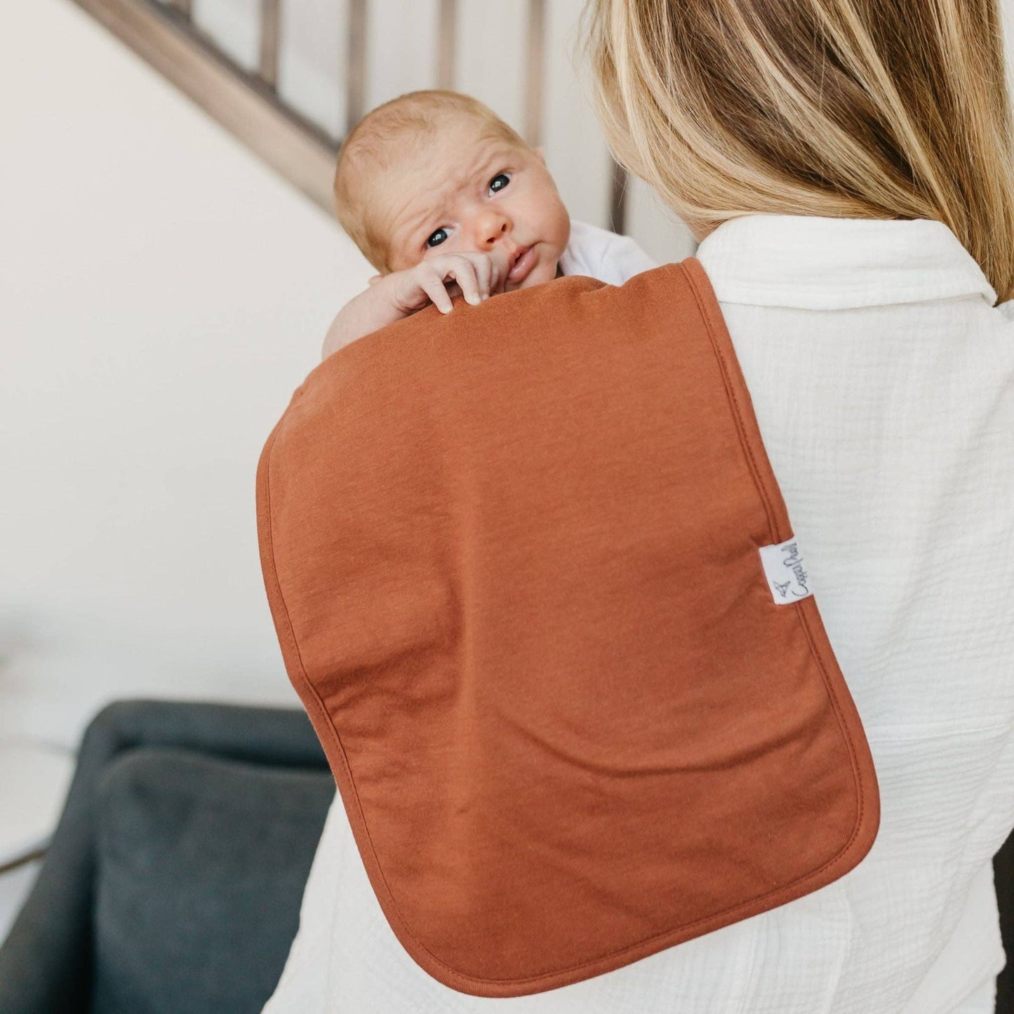 Premium Burp Cloths - Dune