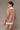 Mock neck Stripe Lounge Short Set - Brown