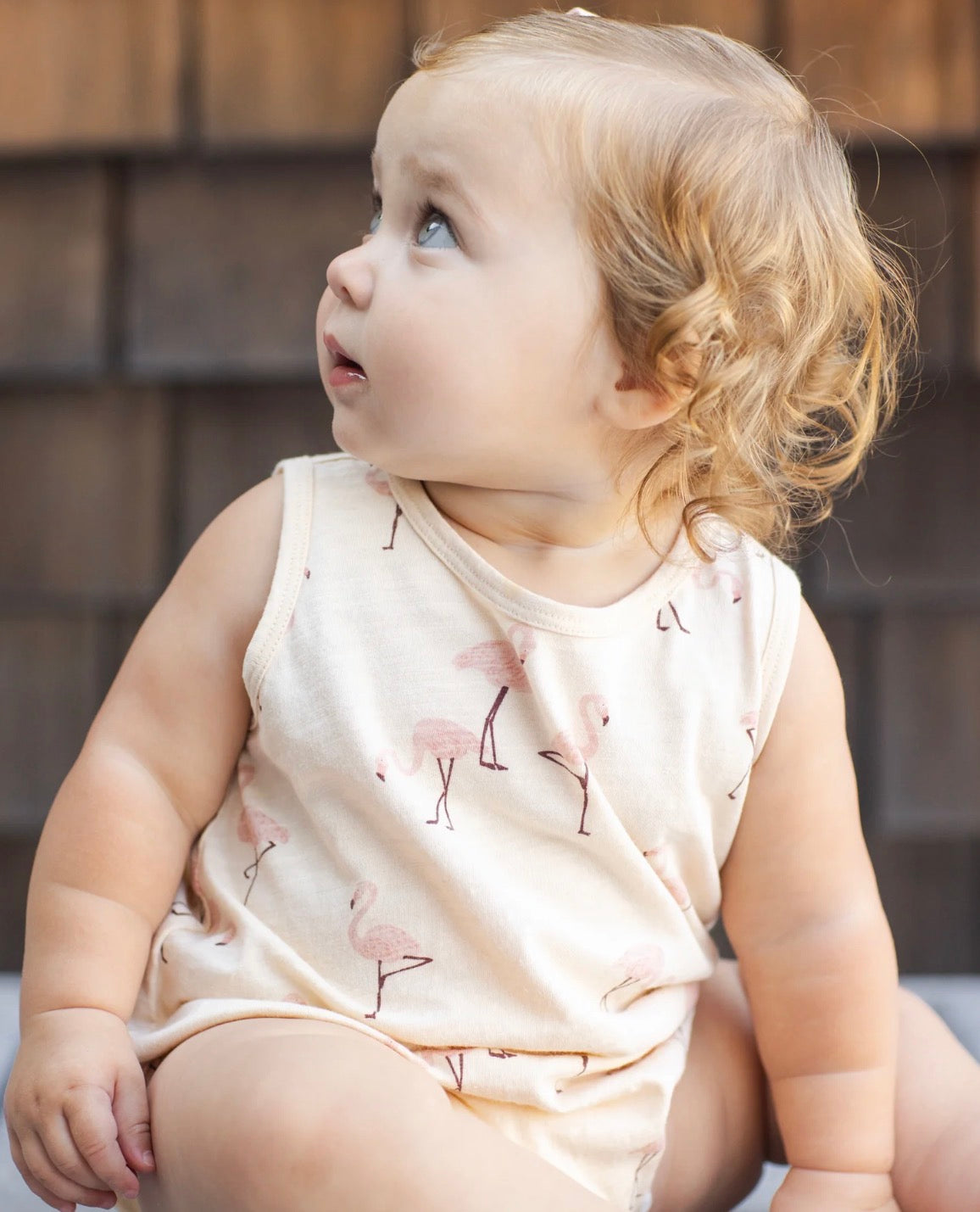 Bubble Onesie - Flamingo