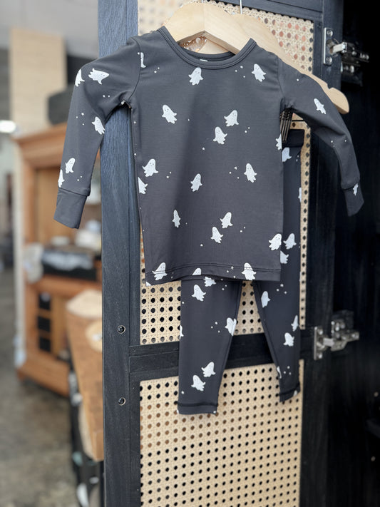 Bamboo Pajama Set - Ghost