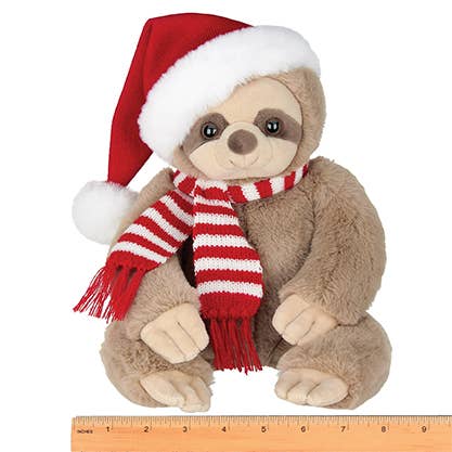 Santa Sloth - Plush Toy