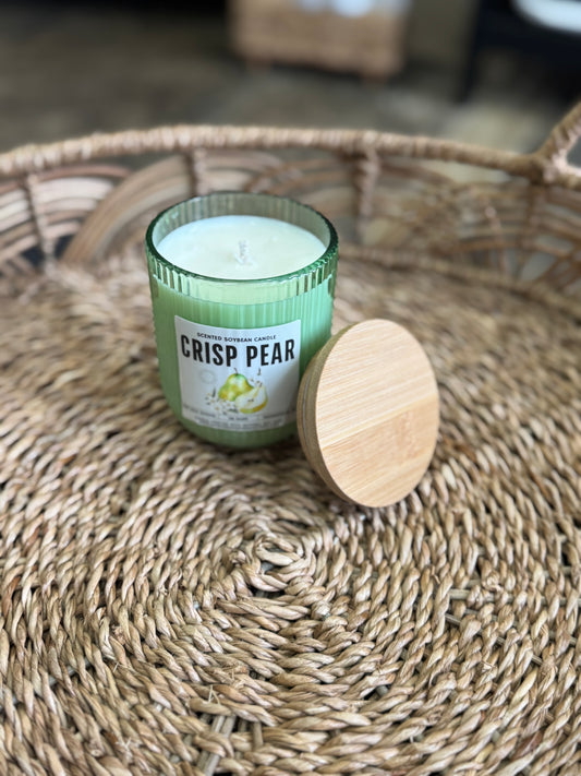 Candle - Crisp Pear (Green)