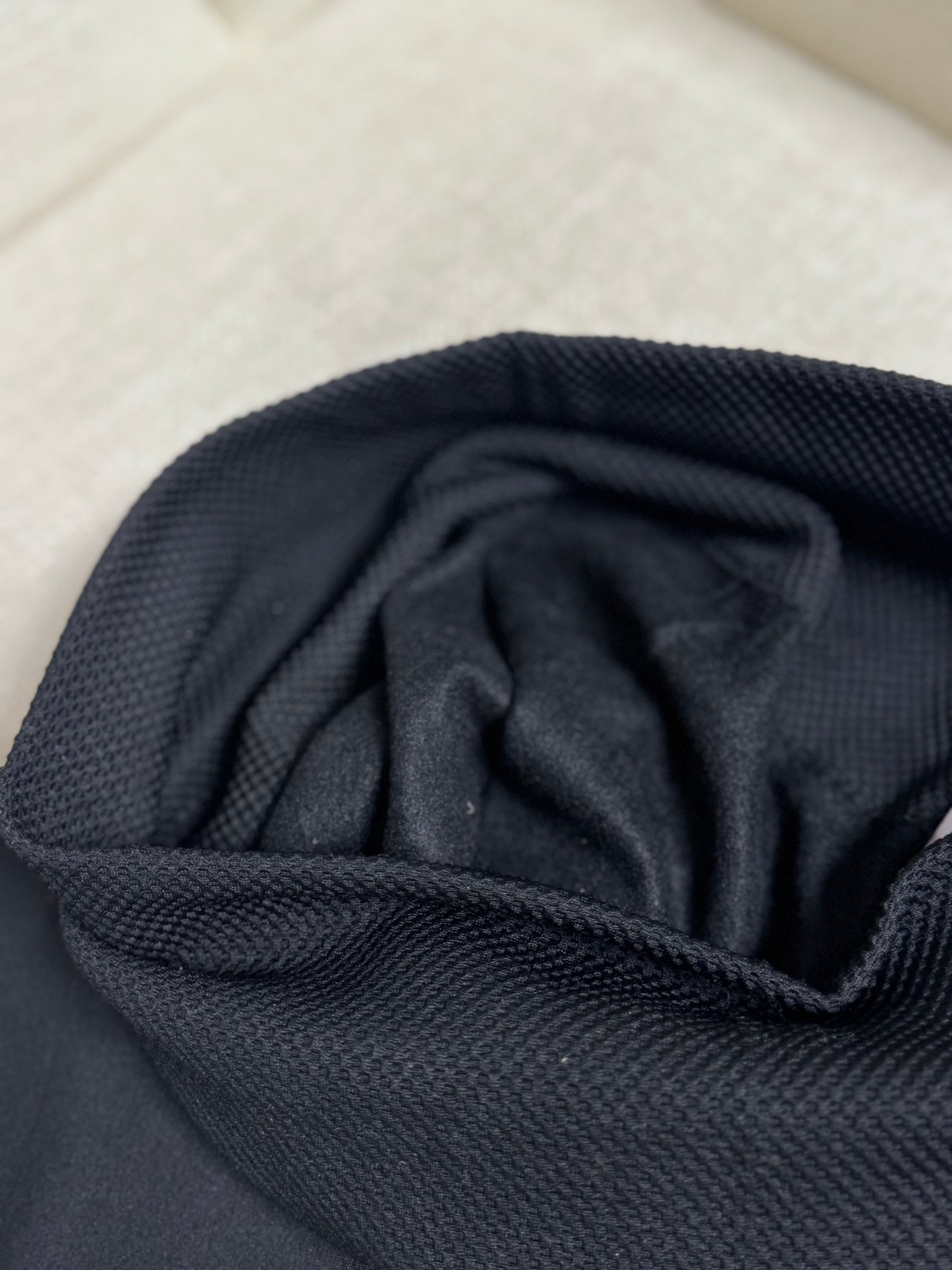 Plus Fleece High Waisted Leggings - Black