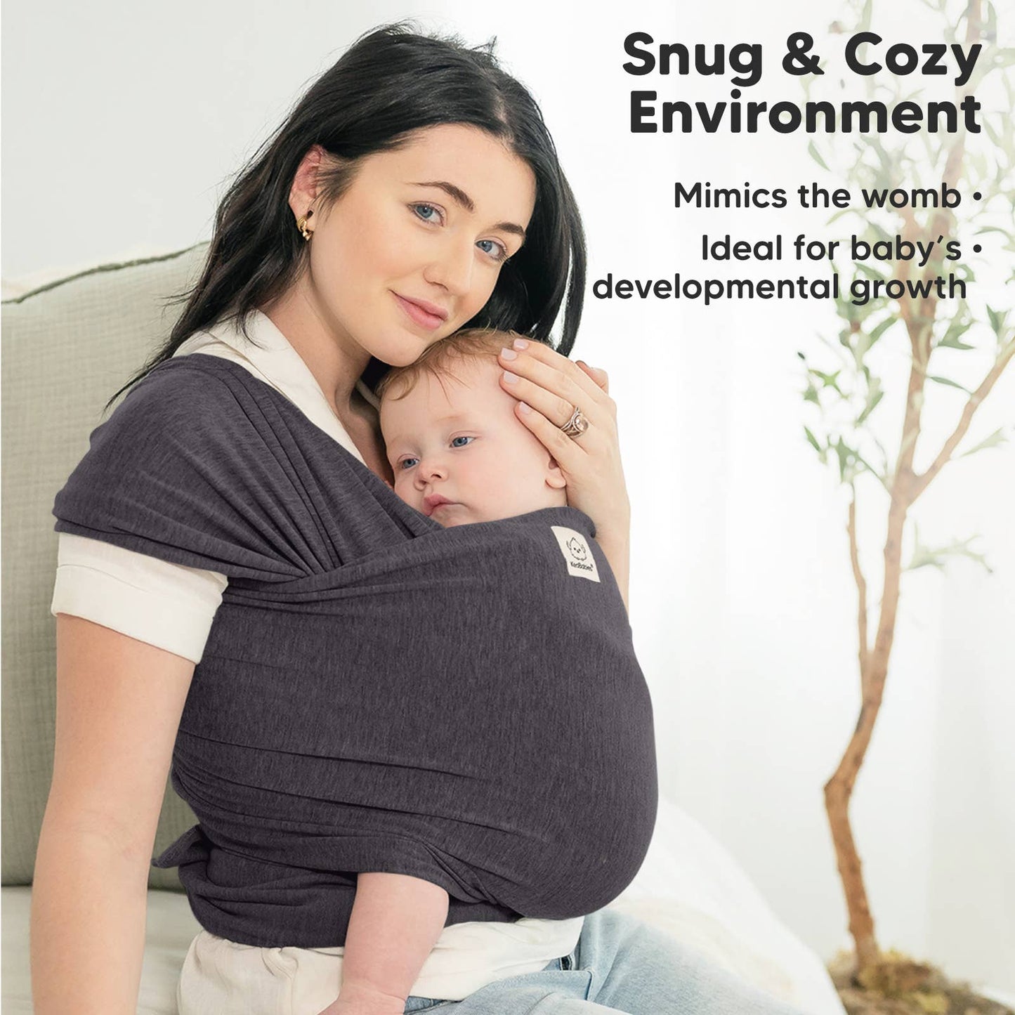 Baby Wrap Carrier - Mystic Gray