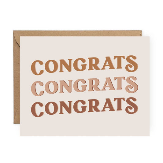 Greeting Card - Congrats