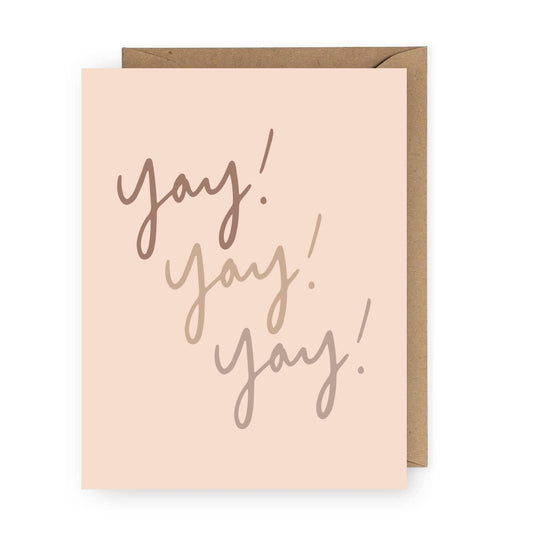 Greeting Card - Yay! Yay! Yay!