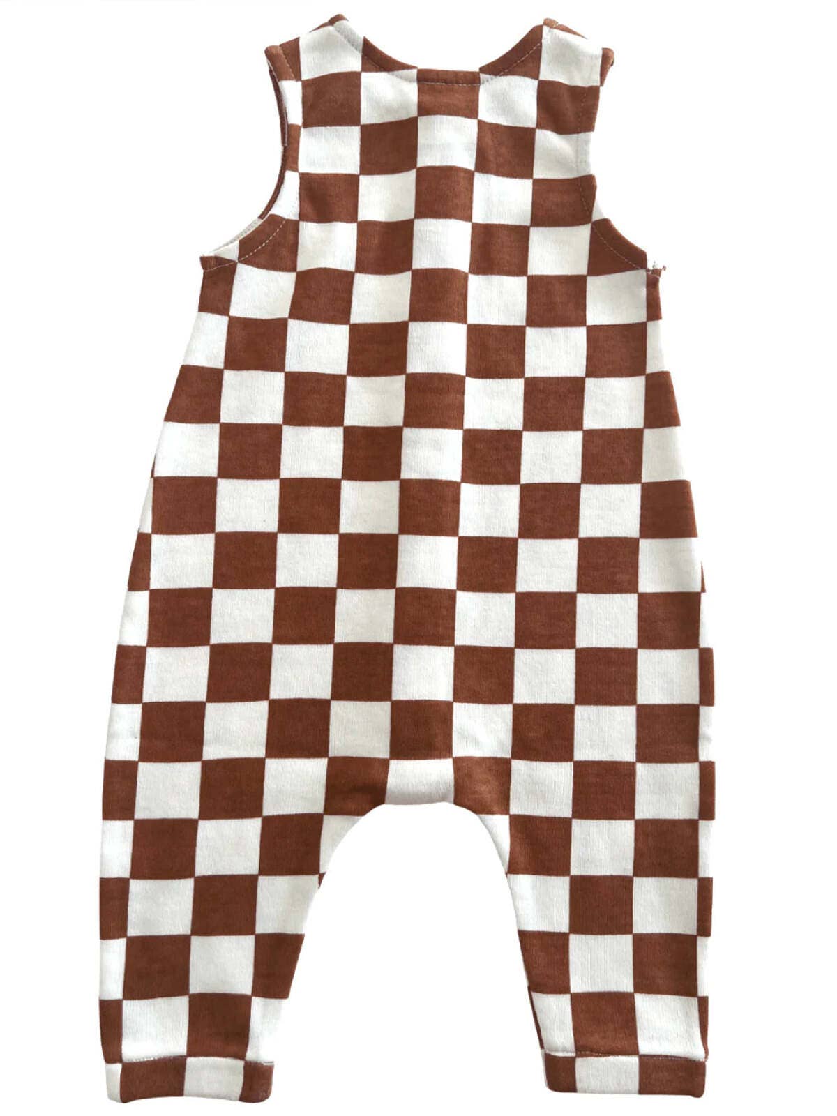 Organic Bay Jumpsuit - Checkerboard