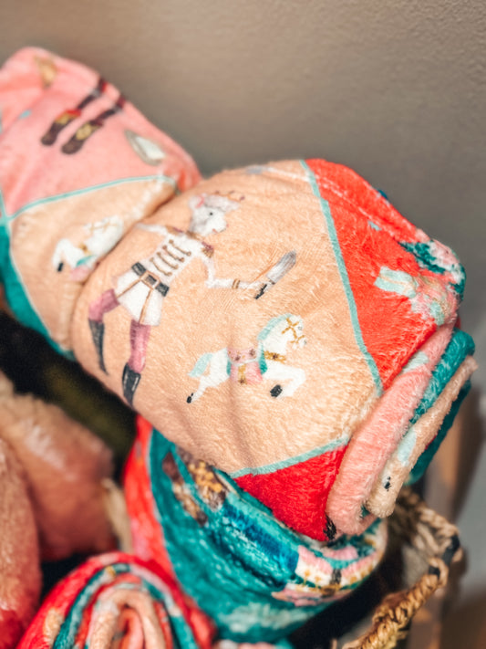 Throw Blanket - Nutcracker