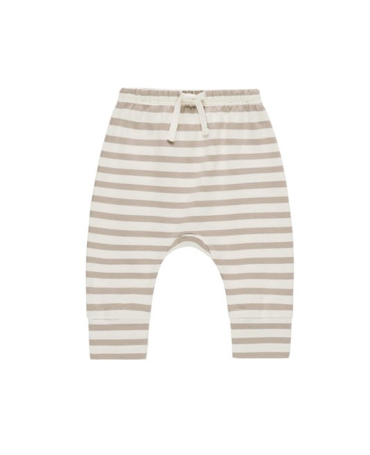 Drawstring Pant - Grey Stripe