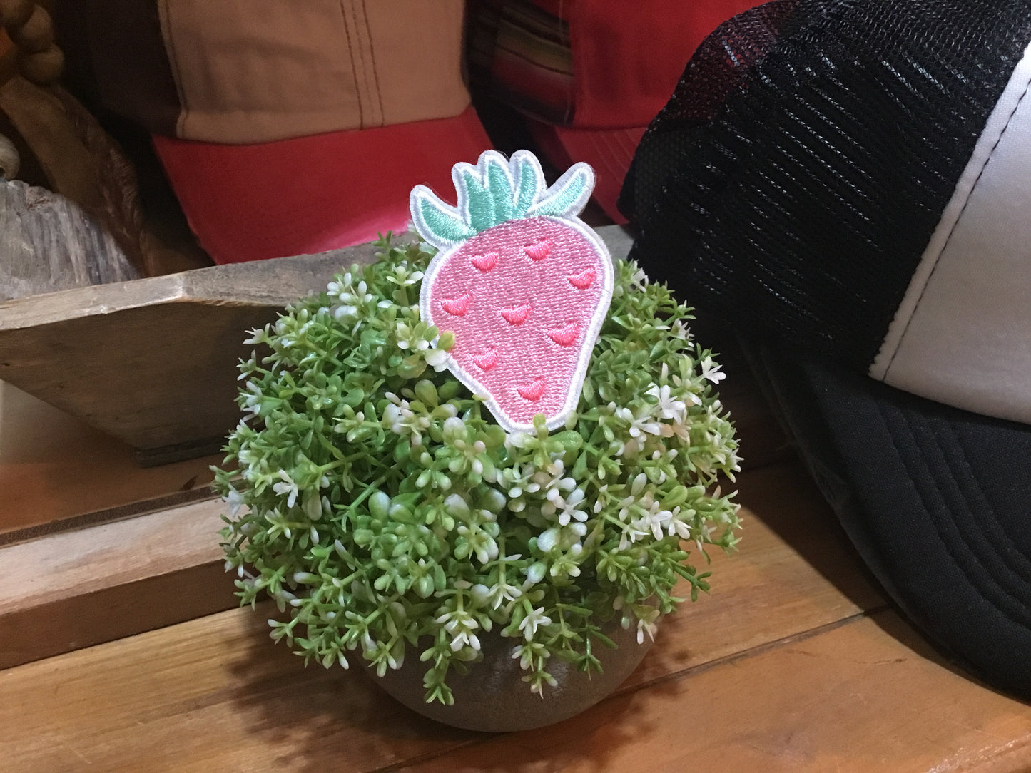Hat Patch - Strawberry