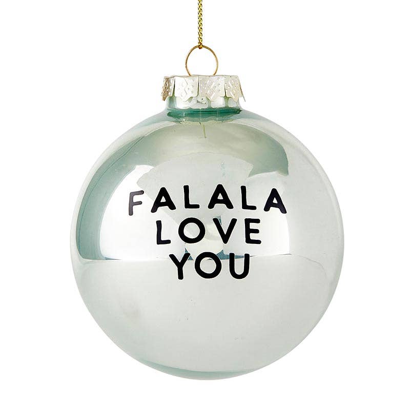 Glass Ornament Set - Falala Love You