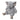 a grey stuffed animal elephant