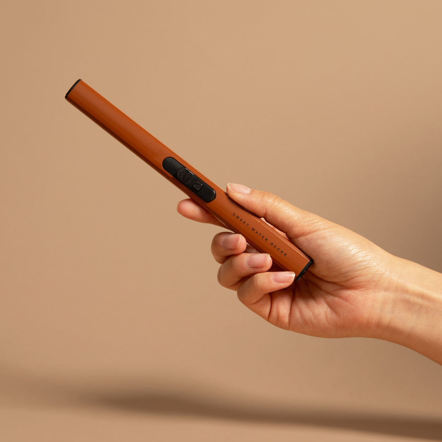 Rechargeable Electric Lighter - Burnt Orange