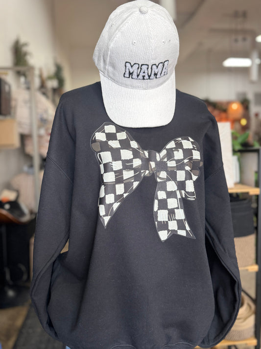 Bow Sweatshirt - Mama