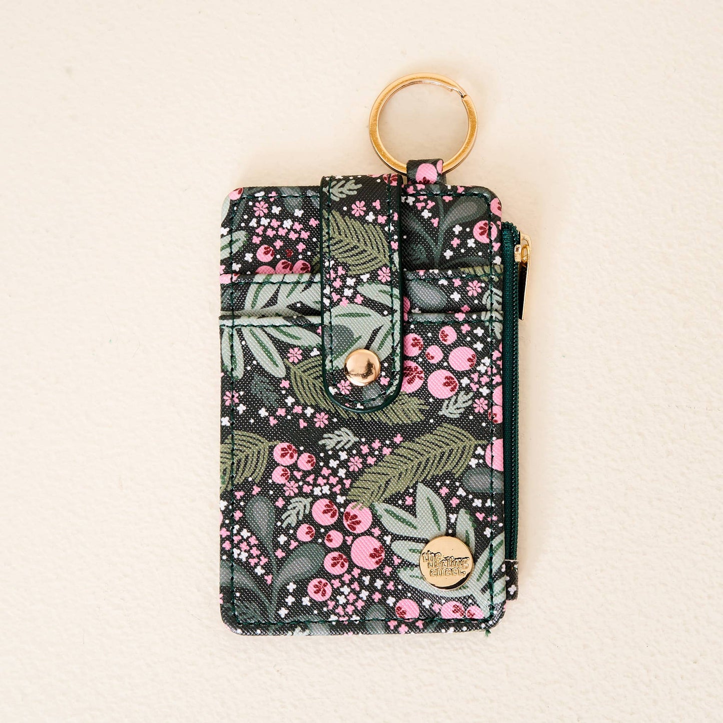 Keychain Wallet - Jolly Sprig Green