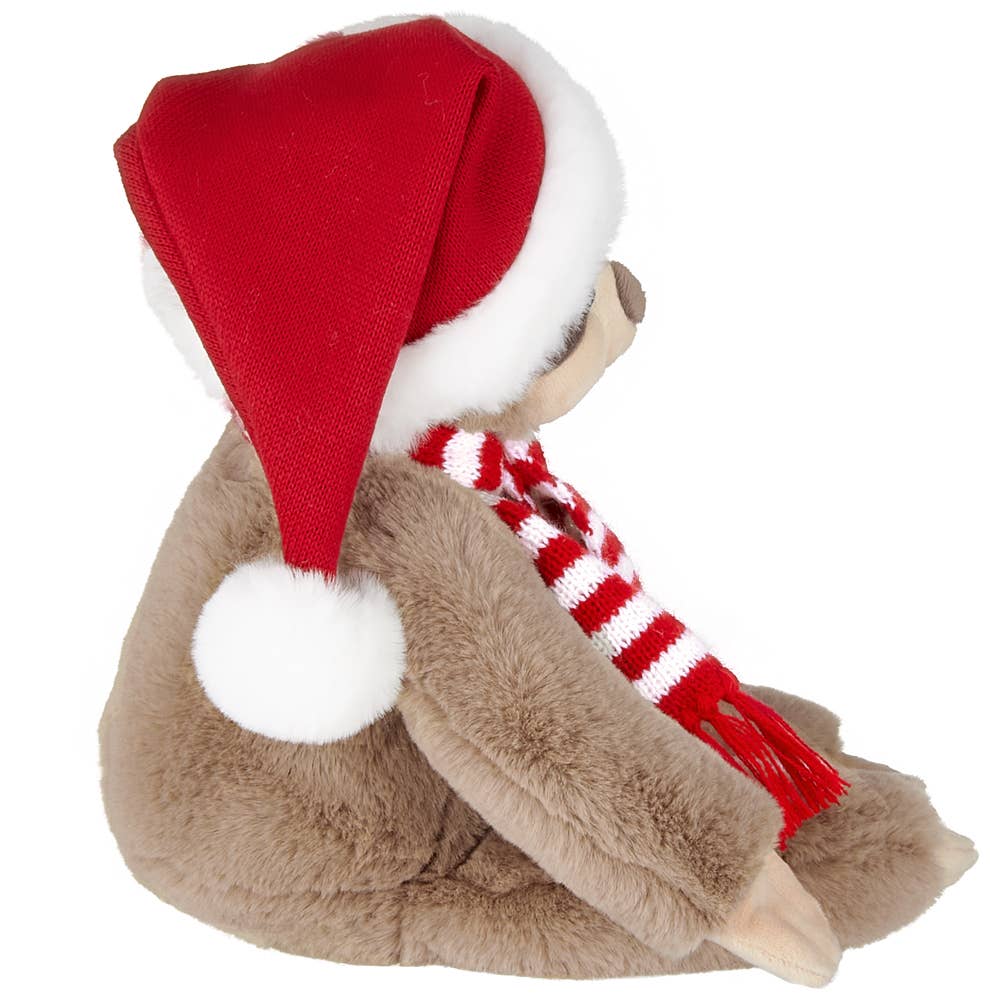 Santa Sloth - Plush Toy