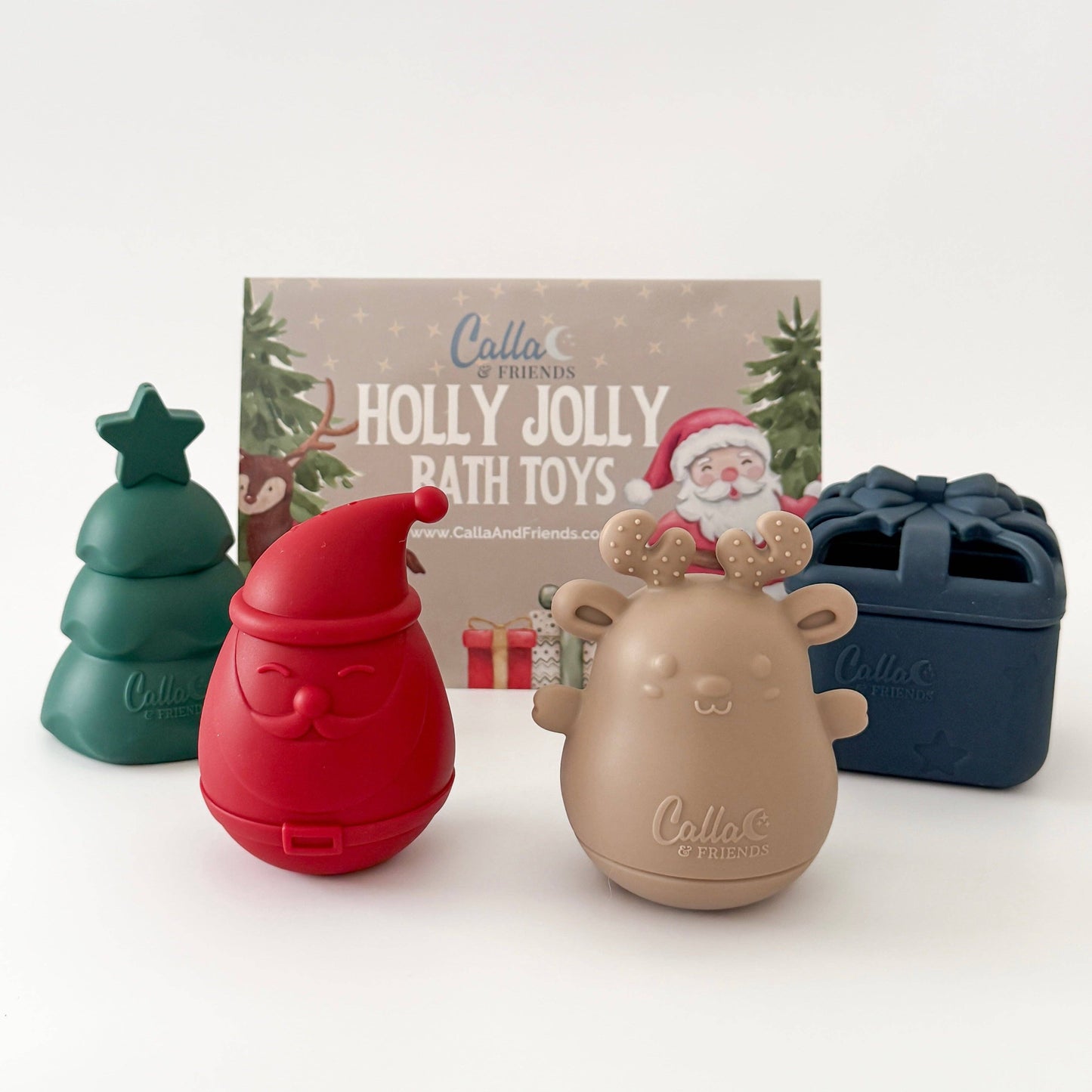 Holly Jolly Bath Toys