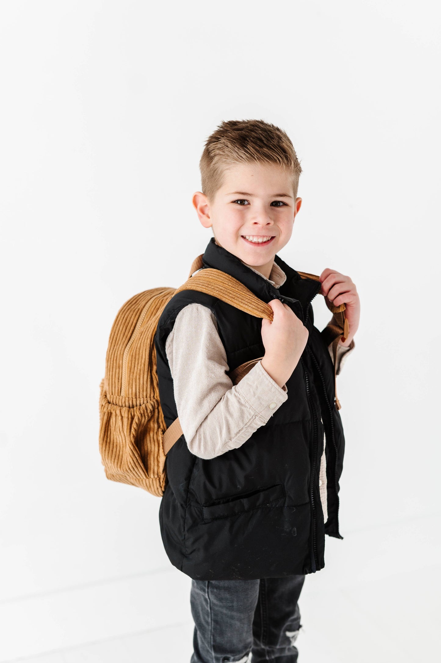 The Play Date Mini Backpack - Camel