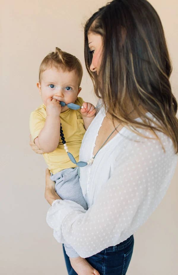 Teething Necklace - The Nathan- Black