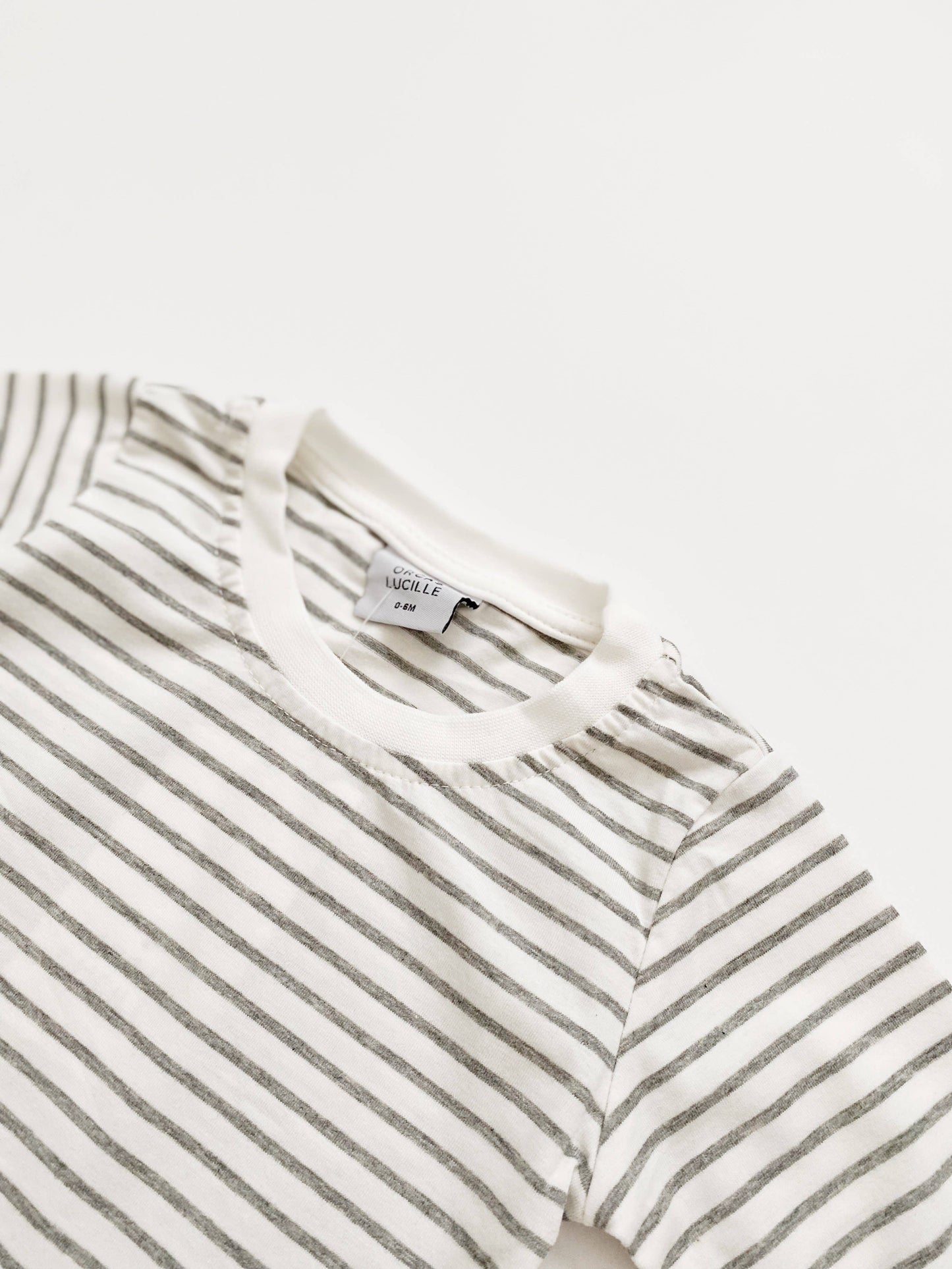 Long Sleeve Tee - Gray Stripe