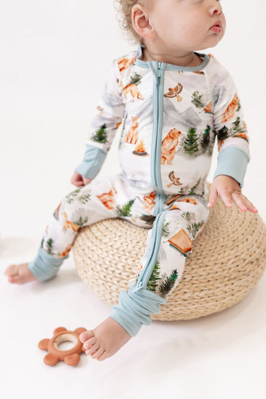 Campfire Cuddles - Bamboo Zipper Sleeper