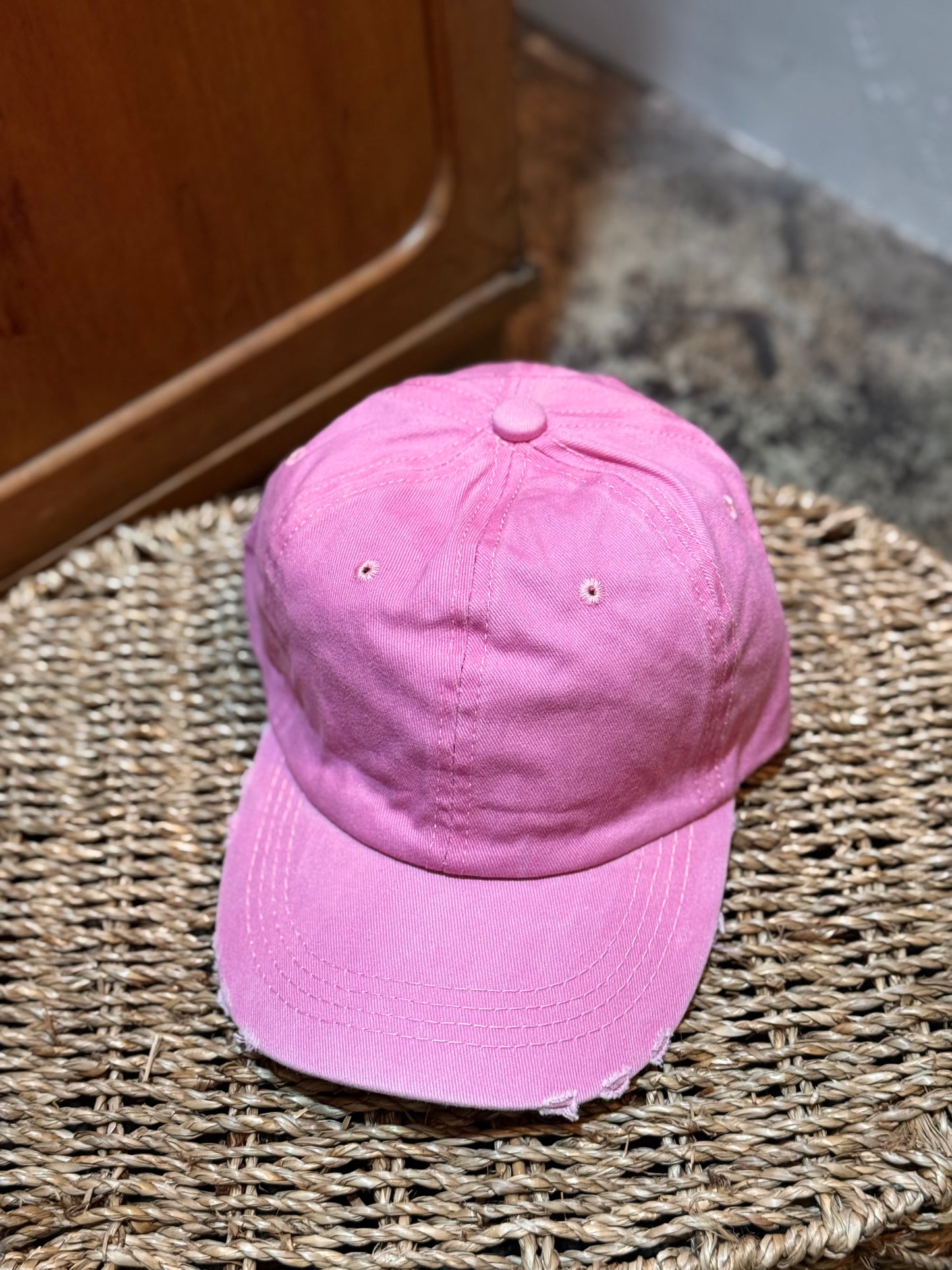 Youth Trucker Hat - Neon Pink