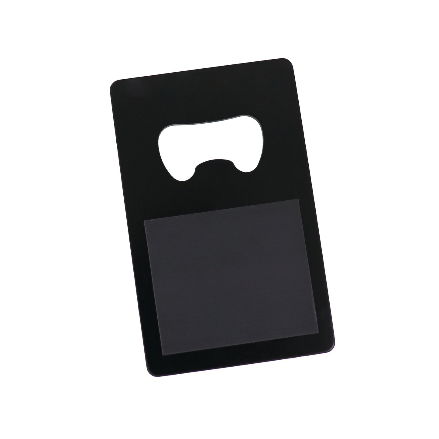 Black Aluminum Bottle Opener - Gone Fishing